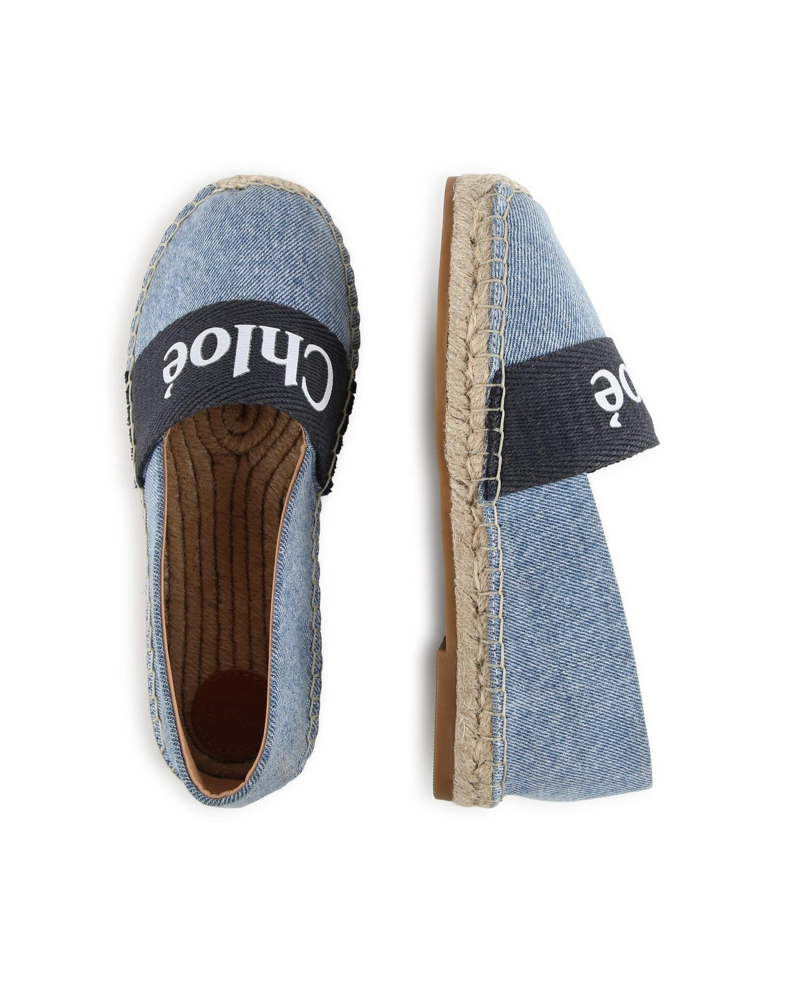 Espadrilles avec illustration - Denim Blue