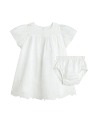 Ensemble robe et bloomer - Off White