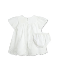 Ensemble robe et bloomer - Off White