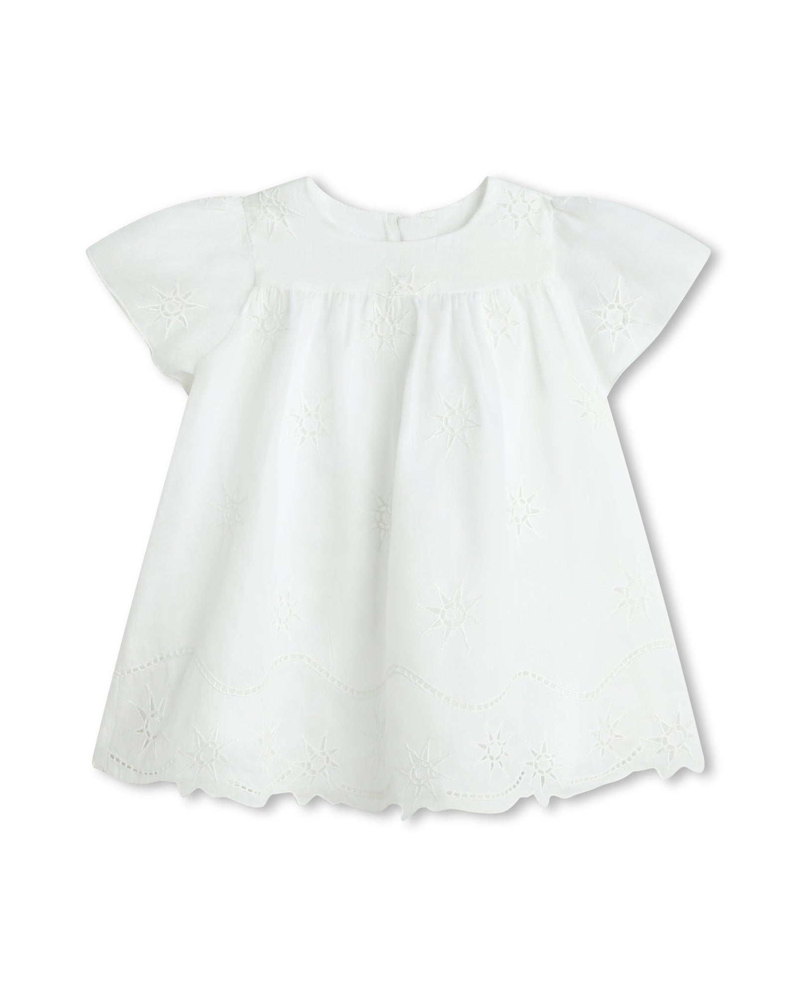 Ensemble robe et bloomer - Off White