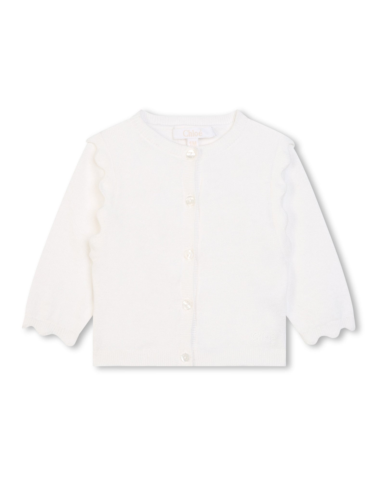 Knitted cardigan - Offwhite