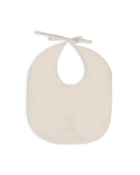 Cotton pyjama and bib set - Off White