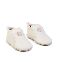 Chaussons en cuir - Offwhite