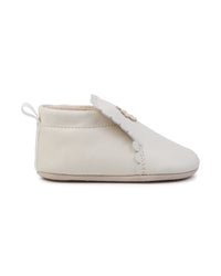 Chaussons en cuir - Offwhite