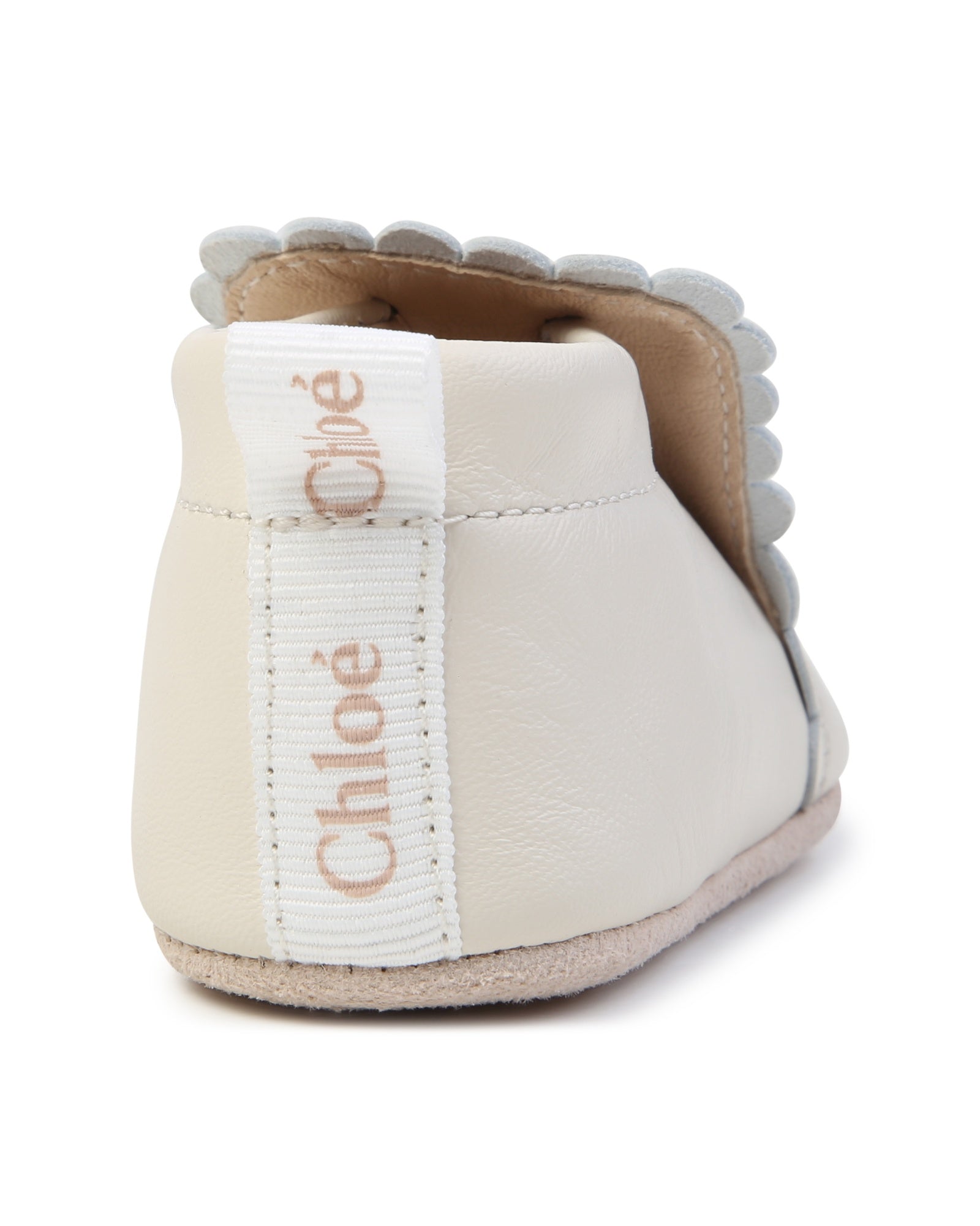 Chaussons en cuir - Offwhite