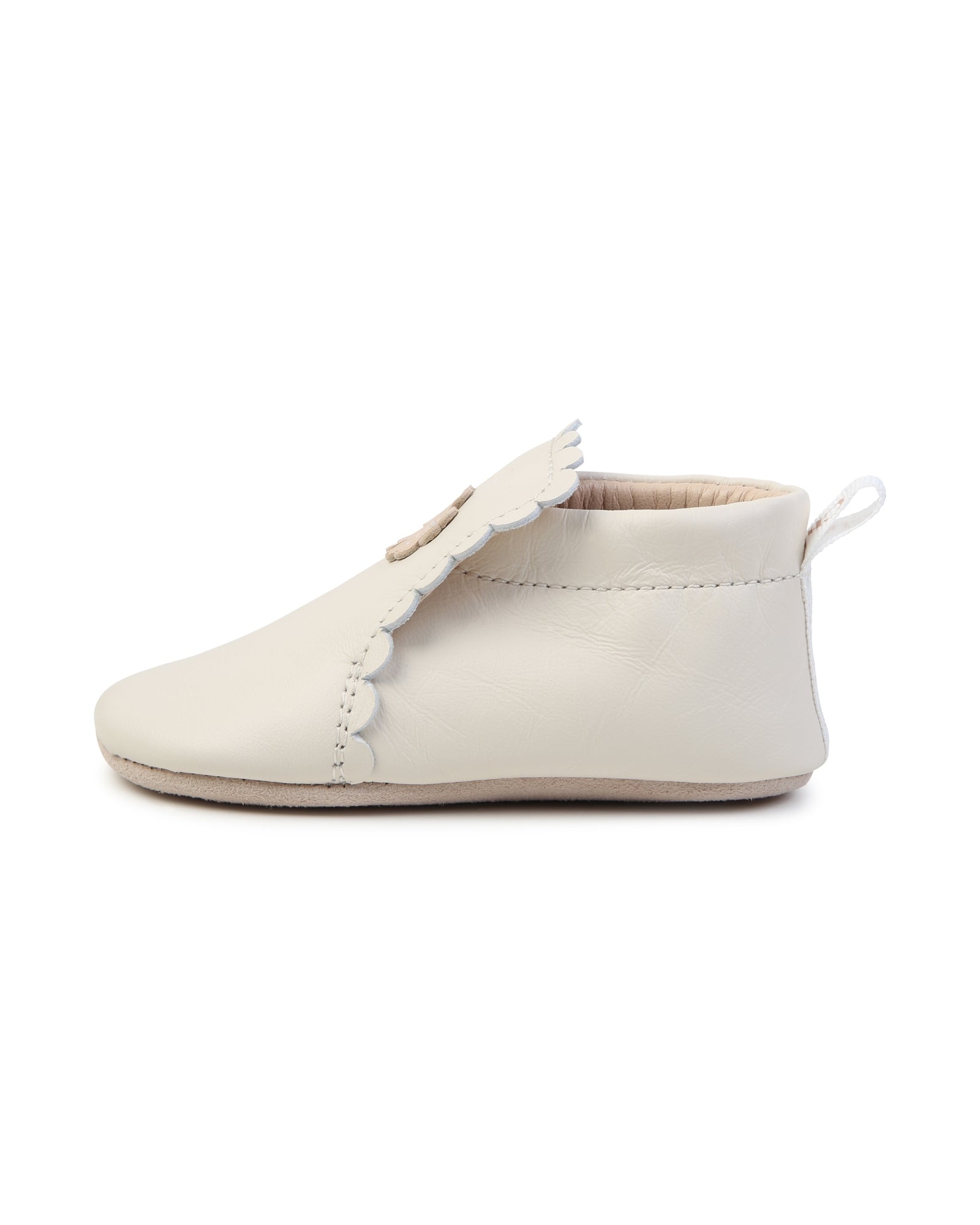Chaussons en cuir - Offwhite