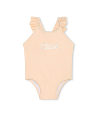 1-piece swimming costume with ruffles - Boudoir