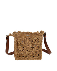 Sac bandoulière en raphia - Unique