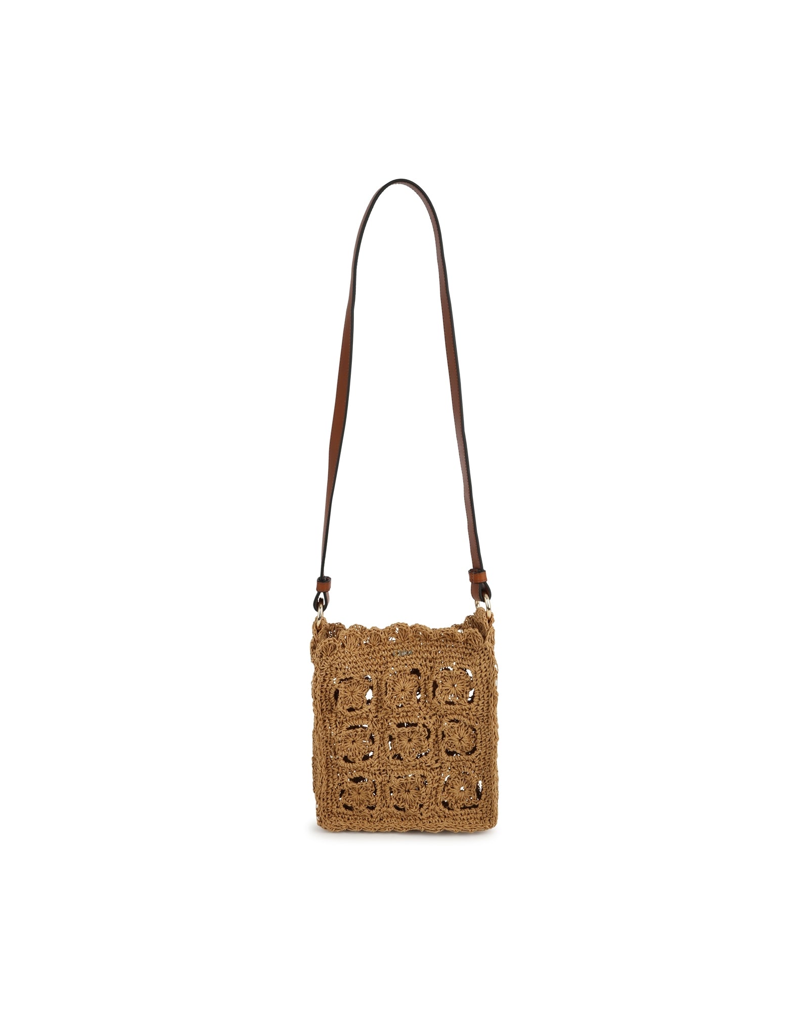 Sac bandoulière en raphia - Unique