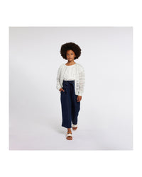 Cardigan en crochet - Lame Argent