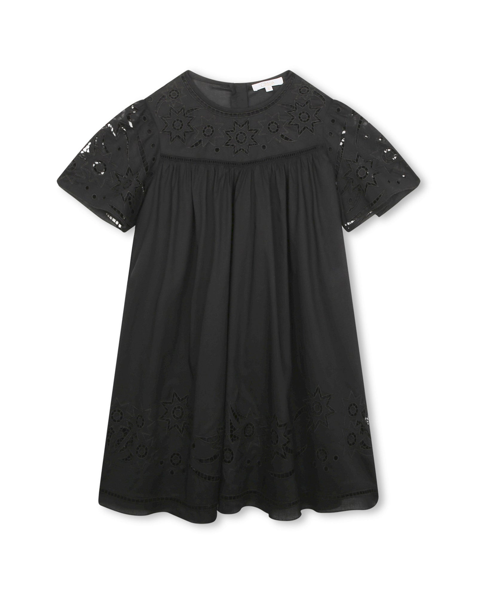 ROBE MANCHES COURTES