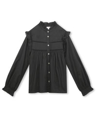 Long-sleeved shirt - Black