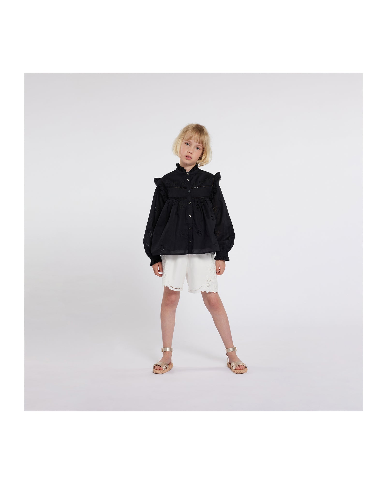Long-sleeved shirt - Black