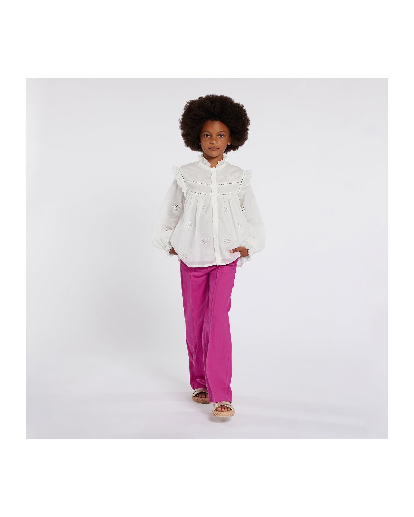 Chemise à manches longues - Offwhite