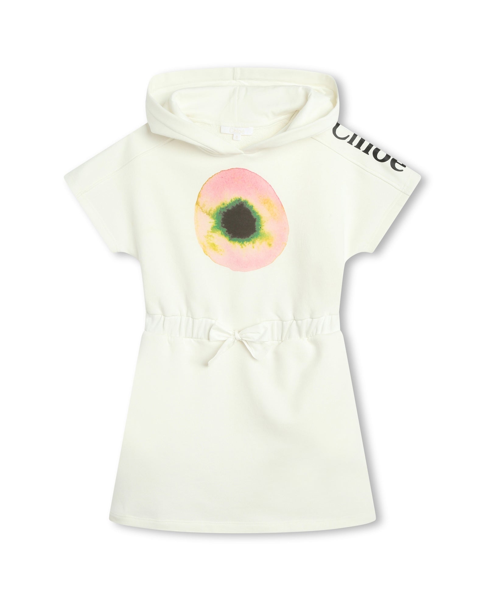 Robe à manches courtes - Offwhite
