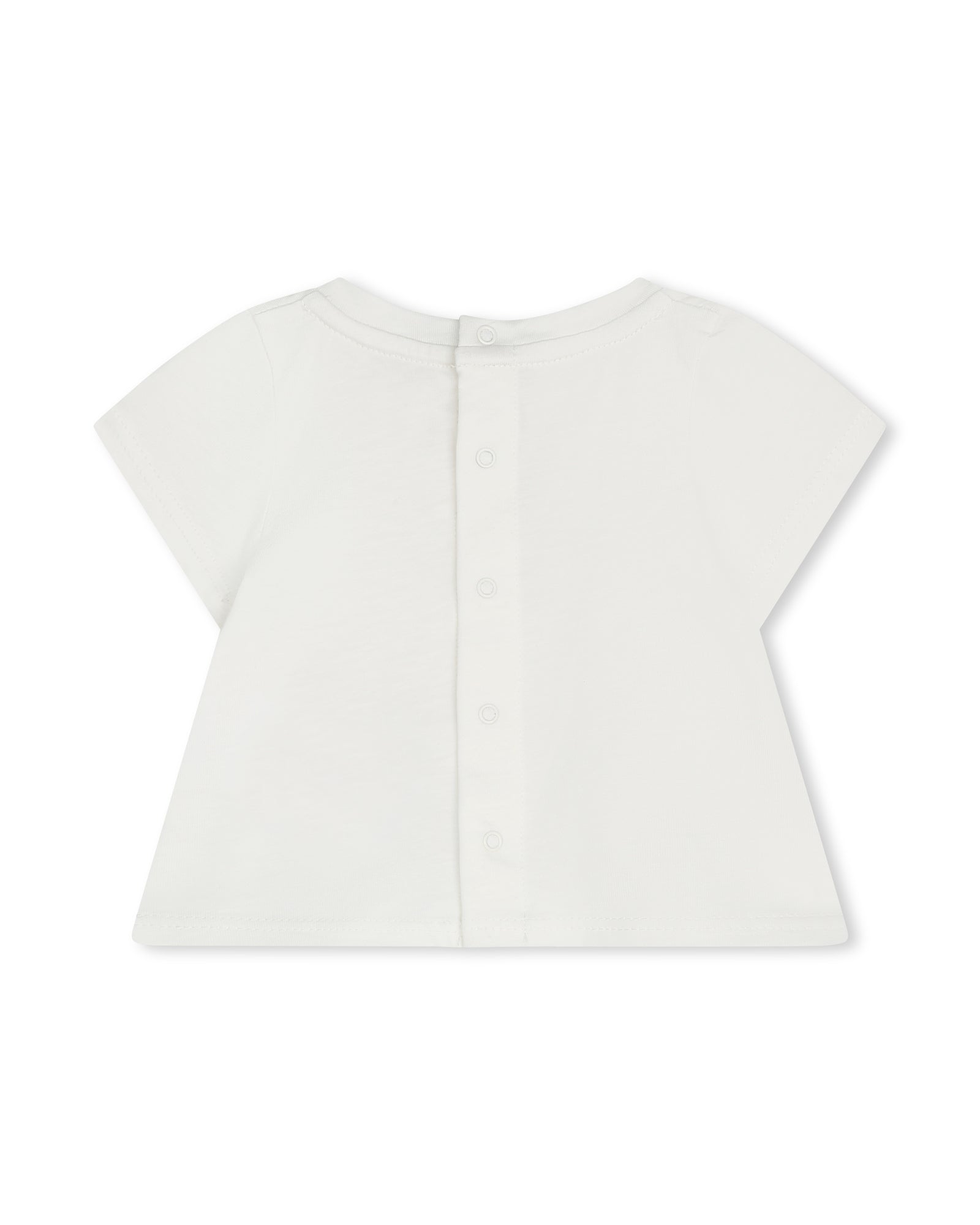 Ensemble t-shirt et bloomers - Rose Blanc