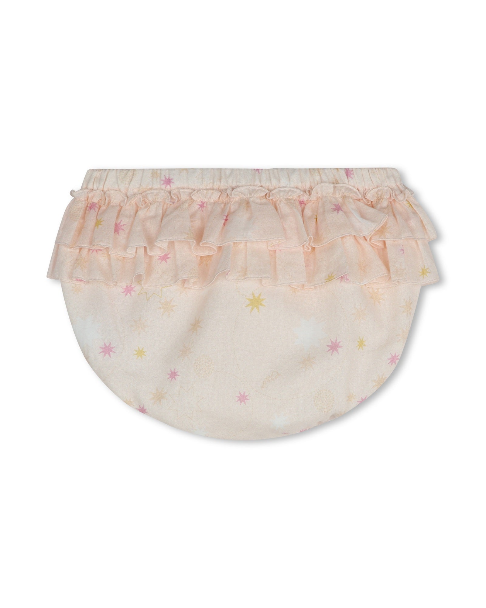Ensemble t-shirt et bloomers - Rose Blanc