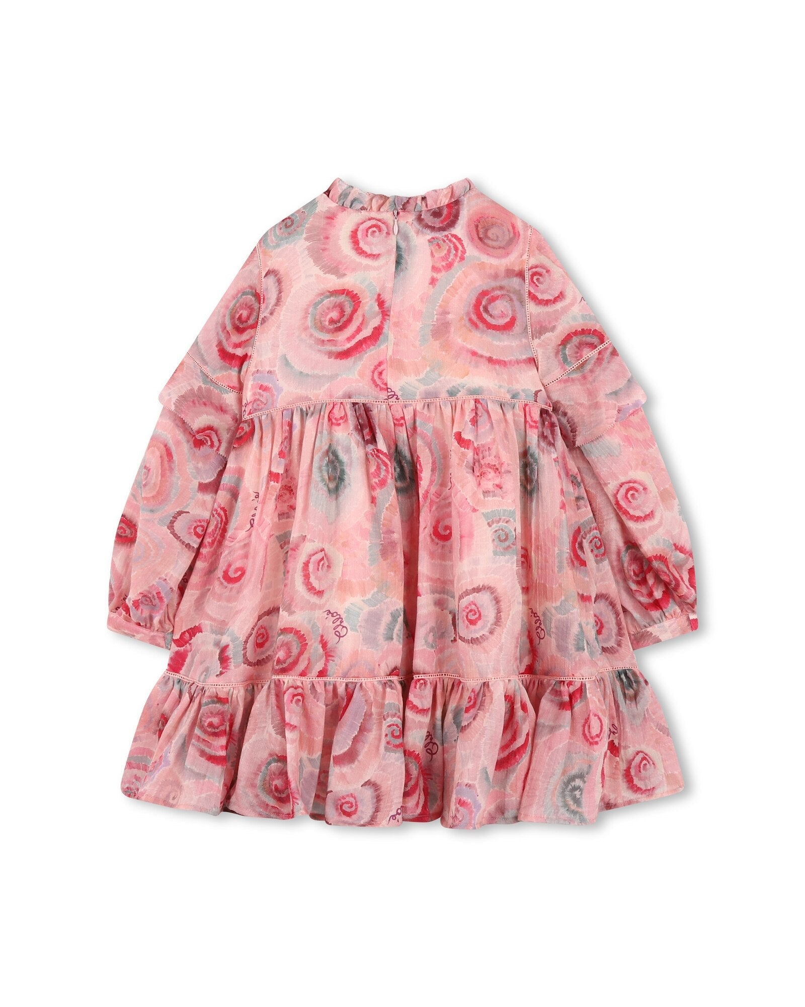 Robe à zip en laine - Rose Vert