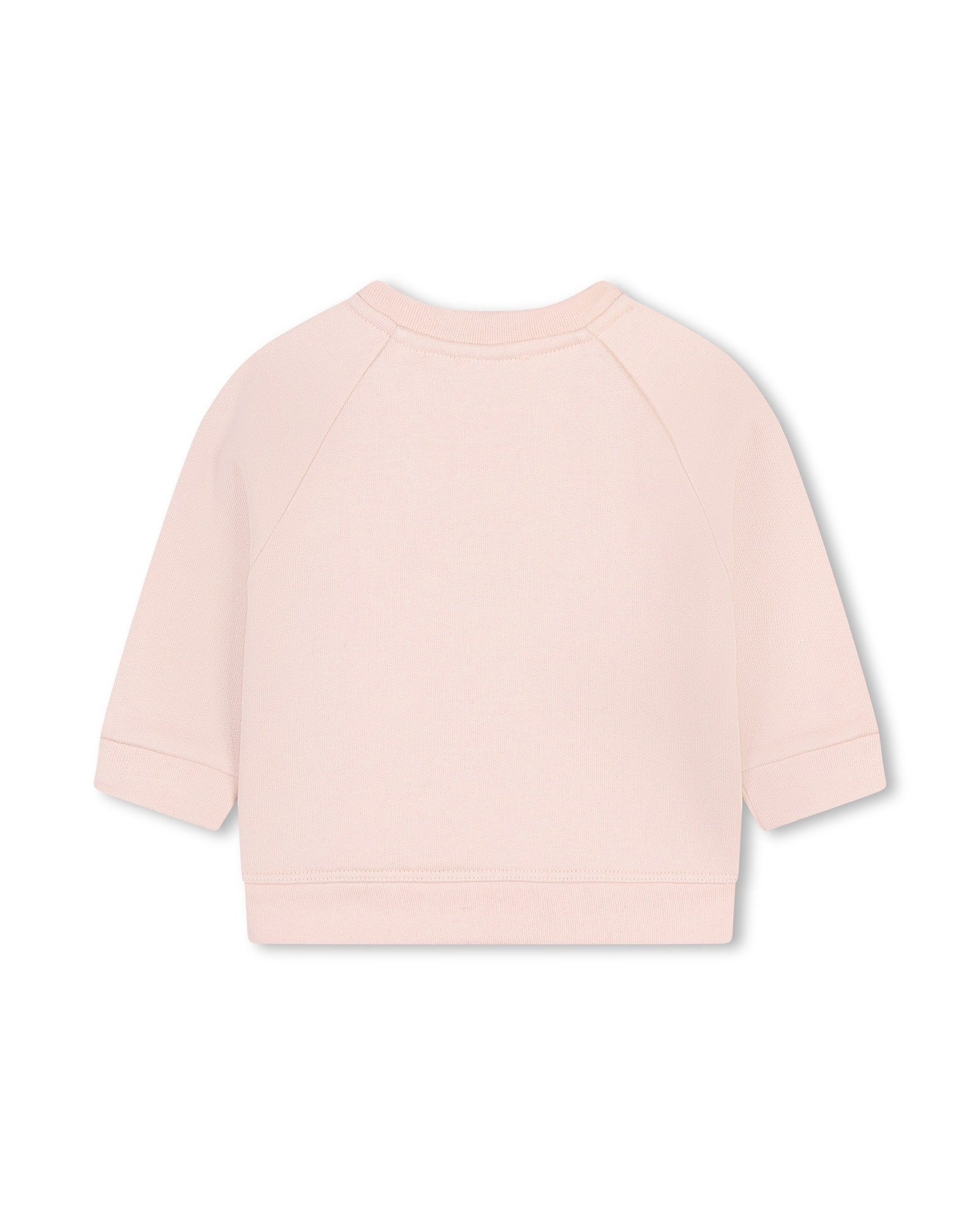 Sweatshirt à pressions en molleton - Bois de Rose