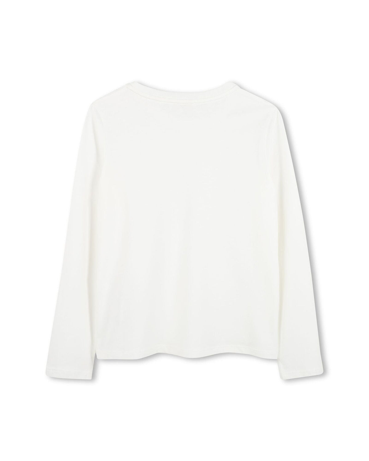 T-shirt à broderies en coton - Offwhite