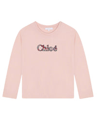 T-shirt à imprimé spirales en coton - Bois de Rose