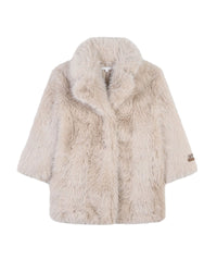 Fluffy fleece coat - Coquille