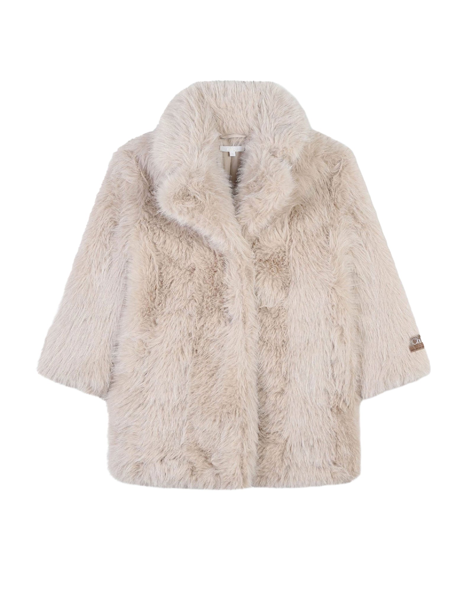 Fluffy fleece coat - Coquille
