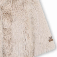 Fluffy fleece coat - Coquille