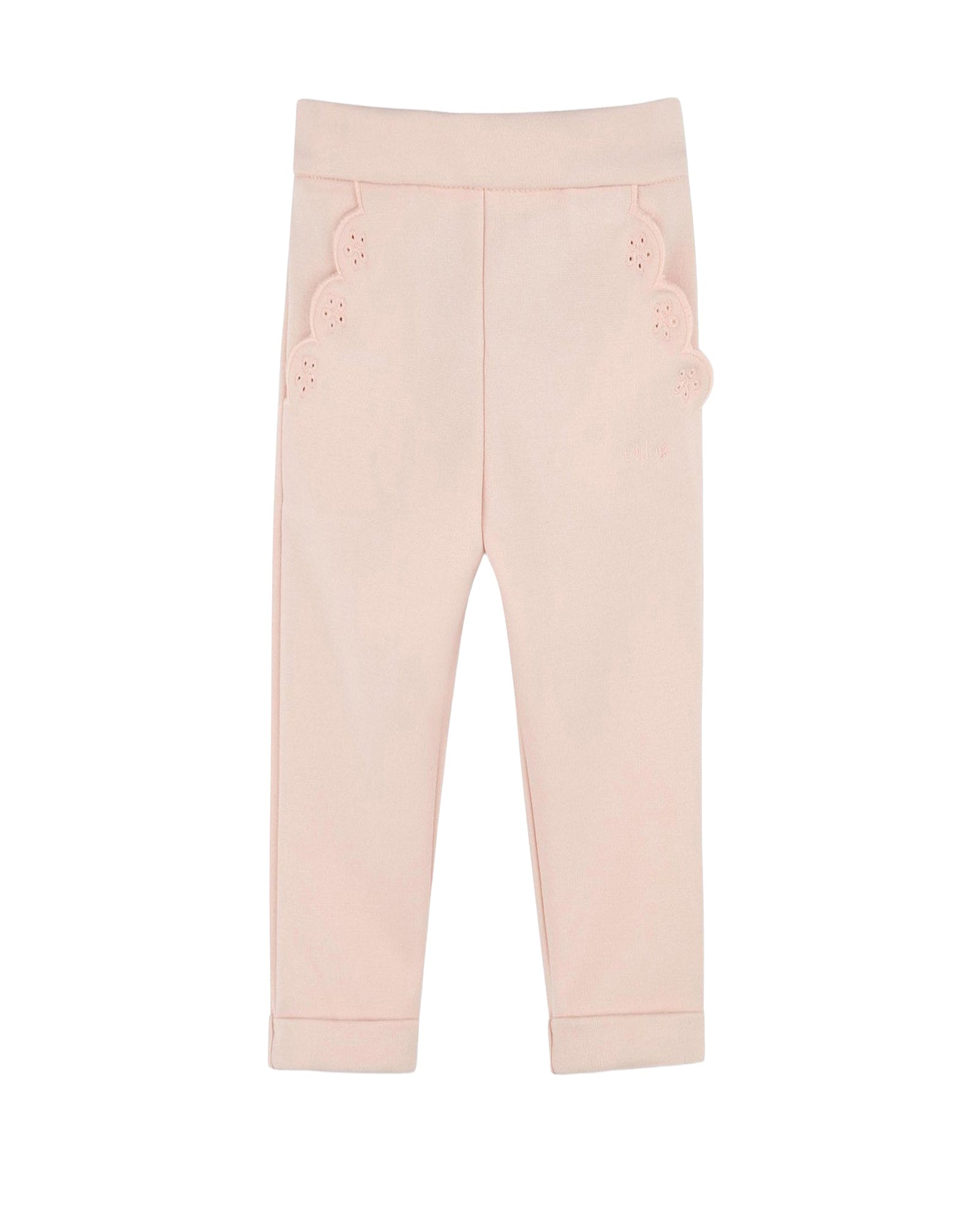 Pantalon en maille - Bois de Rose