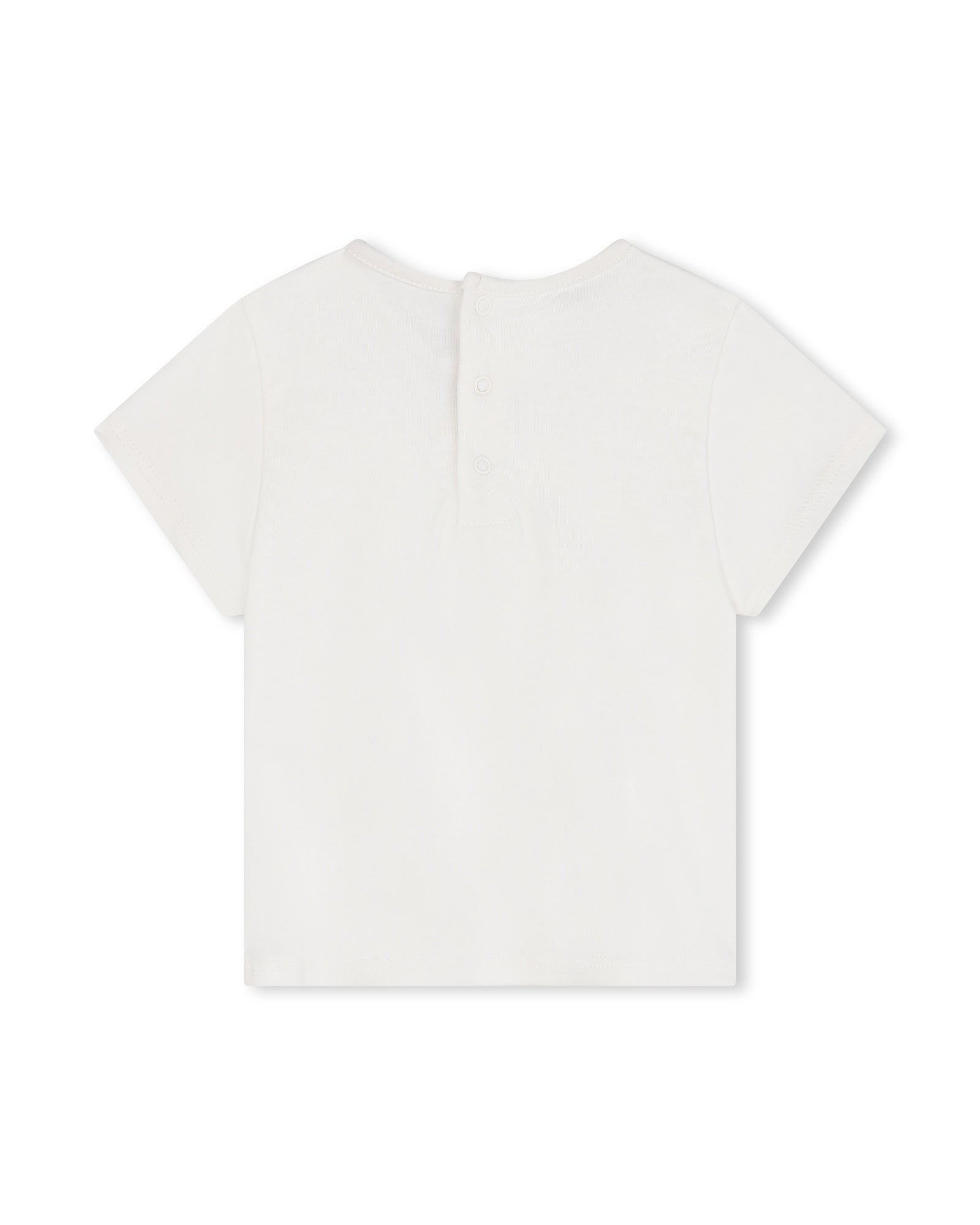 Short-sleeved cotton T-shirt - Off White