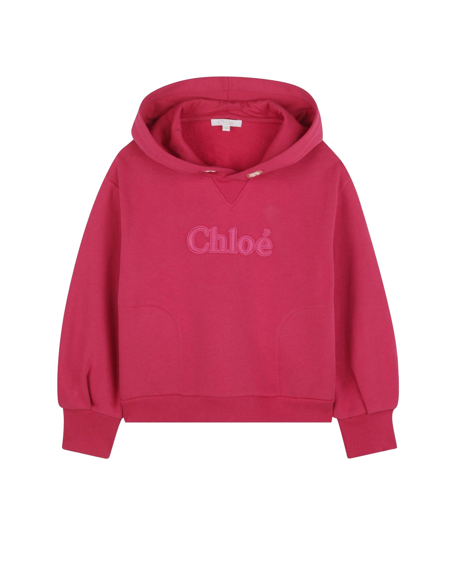Fleece hoody - Cyclamen