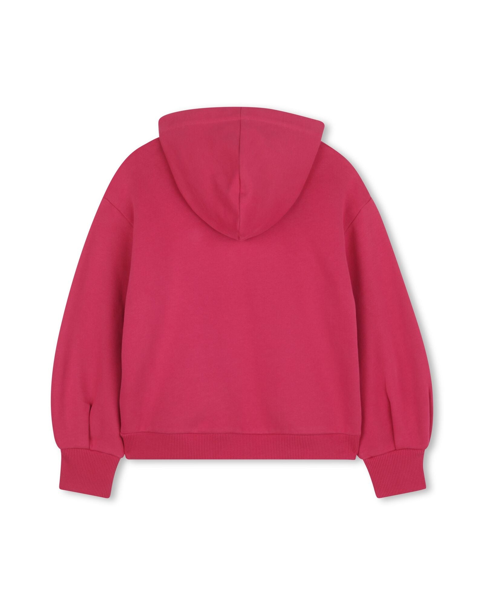 Fleece hoody - Cyclamen
