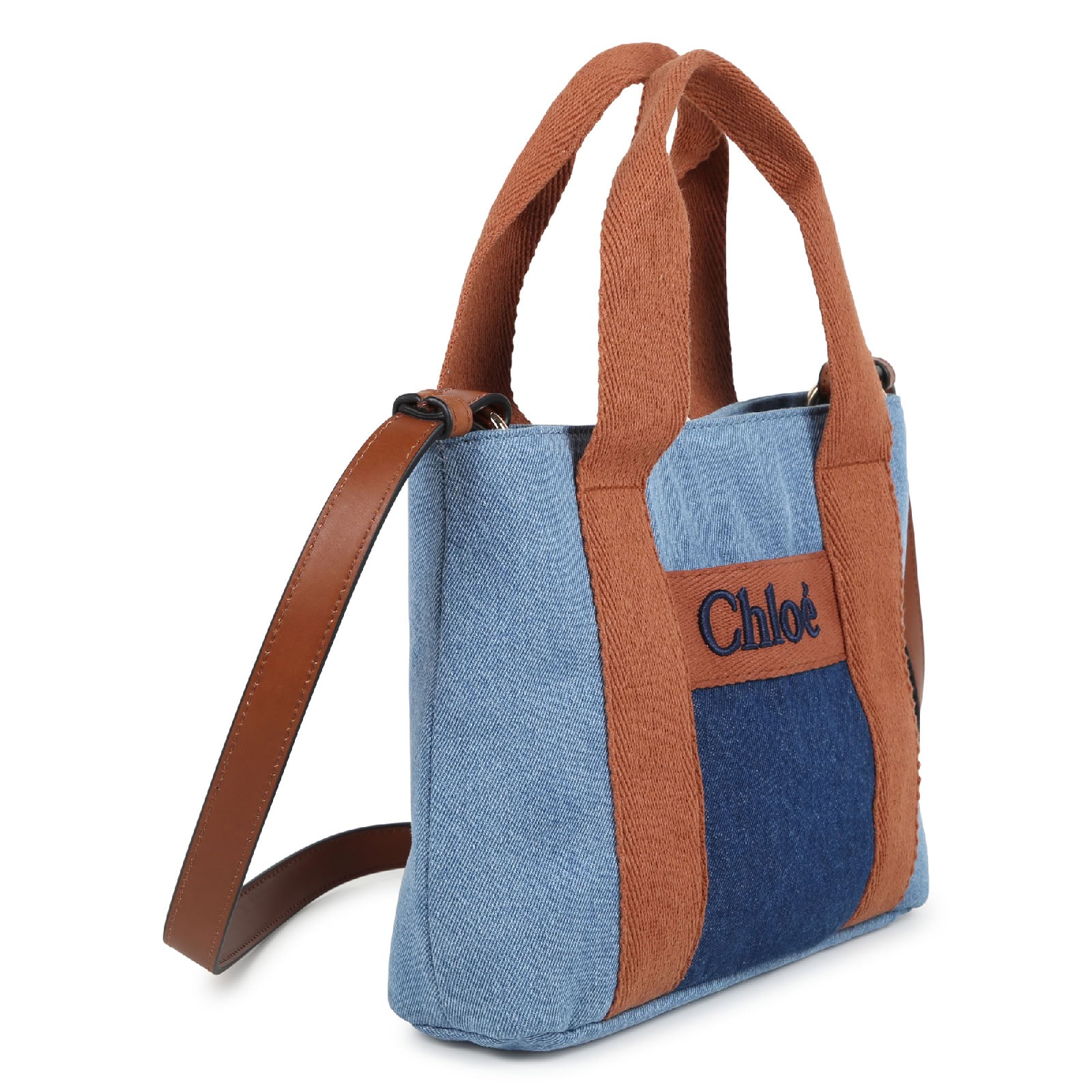 Denim handbag - Denim Blue
