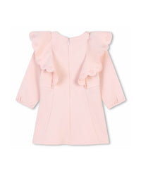 Robe à volants en coton - Bois de Rose