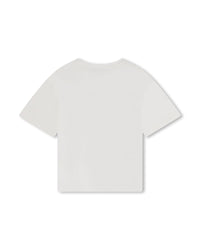 T-shirt à illustrations fantaisie en coton - Off White