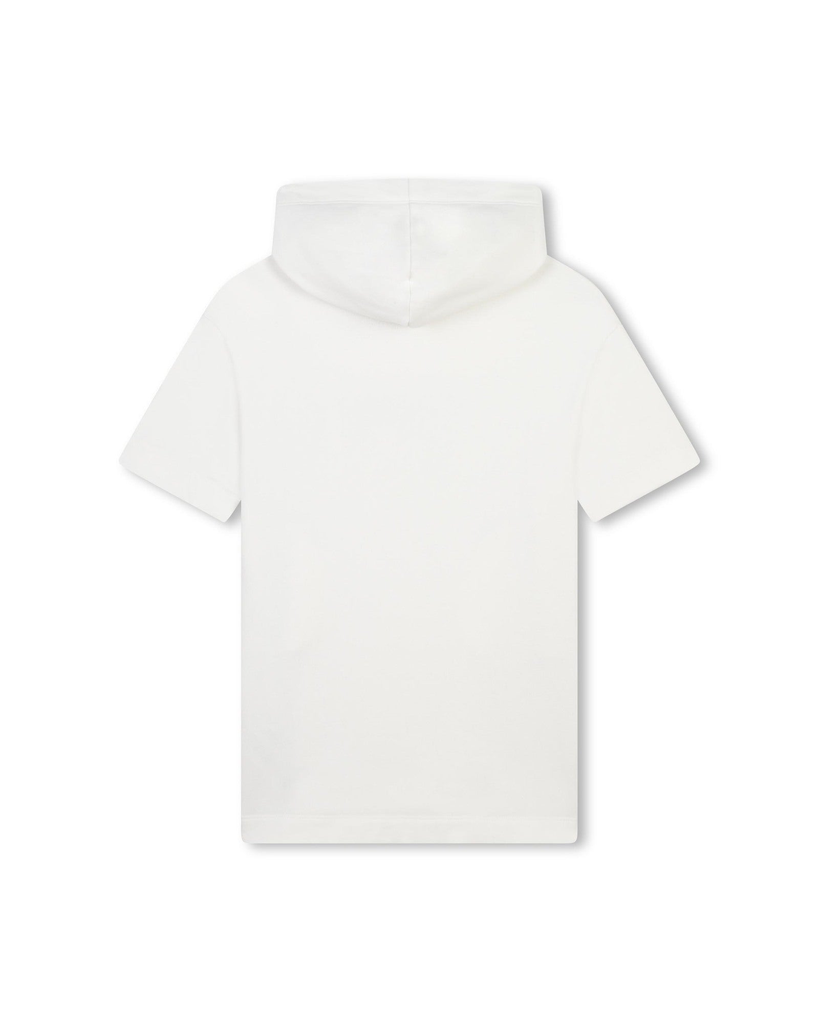 Robe à capuche à poches en coton - Off White