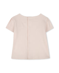 Ensemble t-shirt short en coton - Rose Poudrie