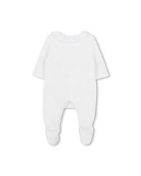 Ensemble pyjama 2 bavoirs en coton - Off White