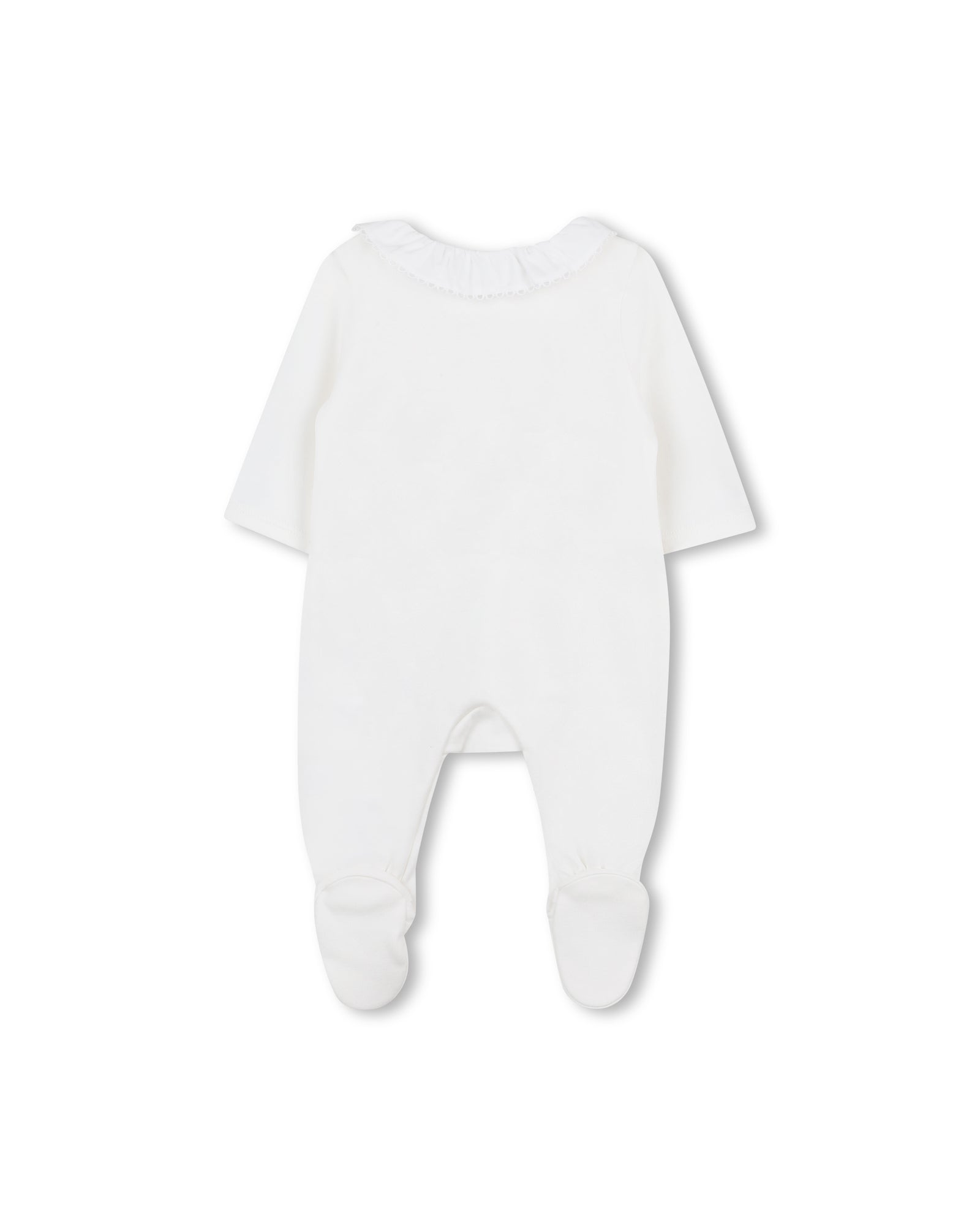 Ensemble pyjama 2 bavoirs en coton - Off White