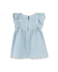 Denim hat and dress set - Chambray