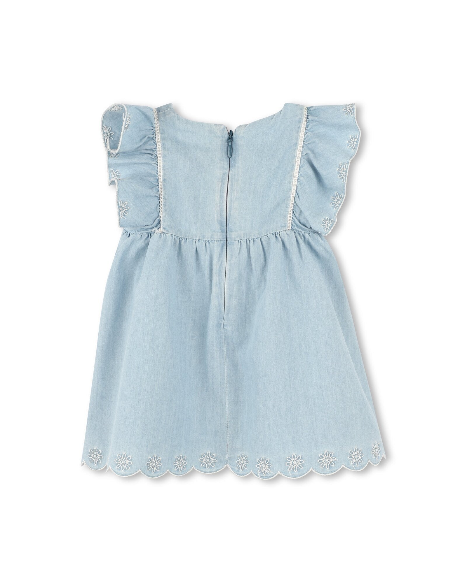 Denim hat and dress set - Chambray