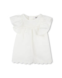3-piece silk blend set - Off White