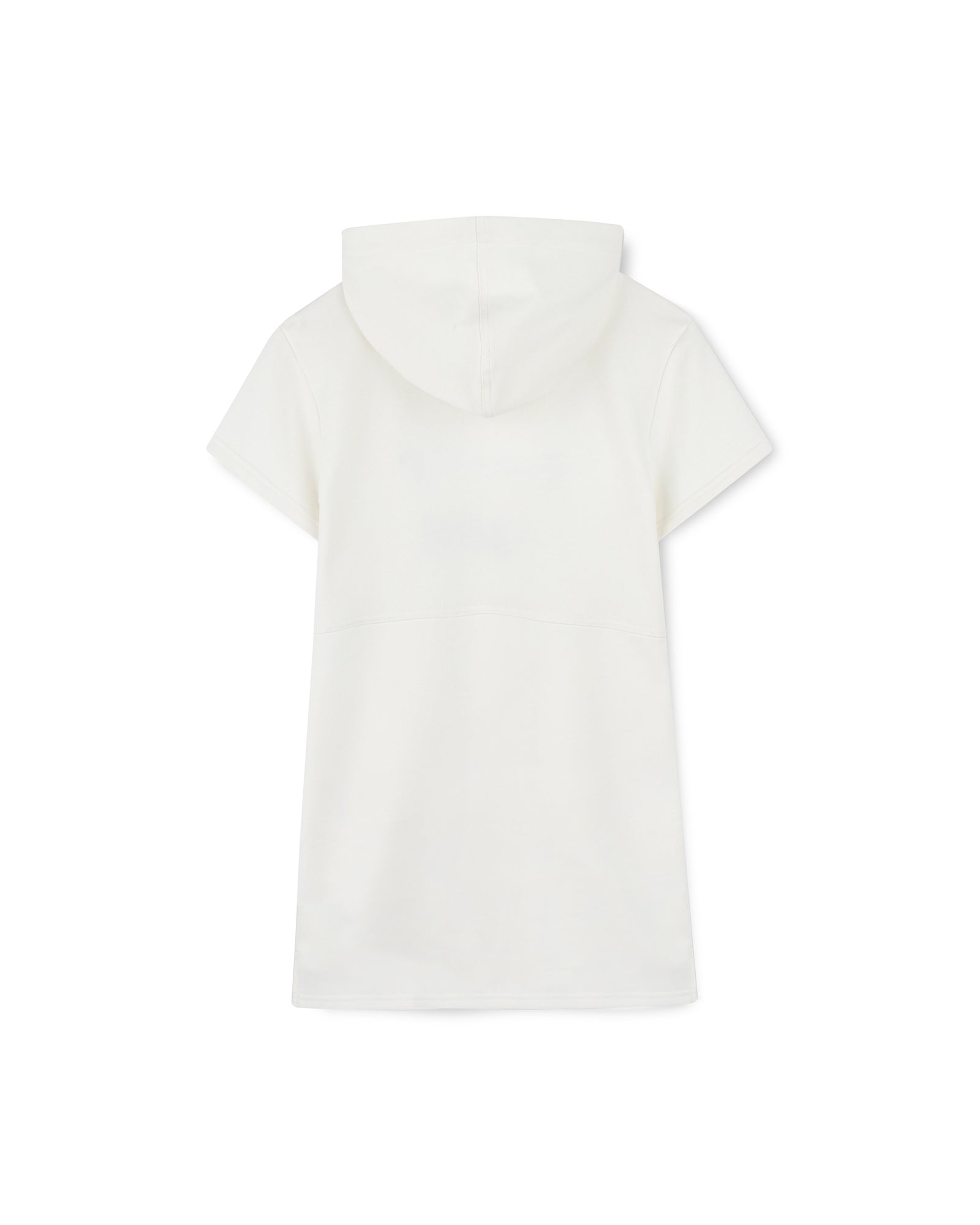 Robe à manches courtes en coton - Off White