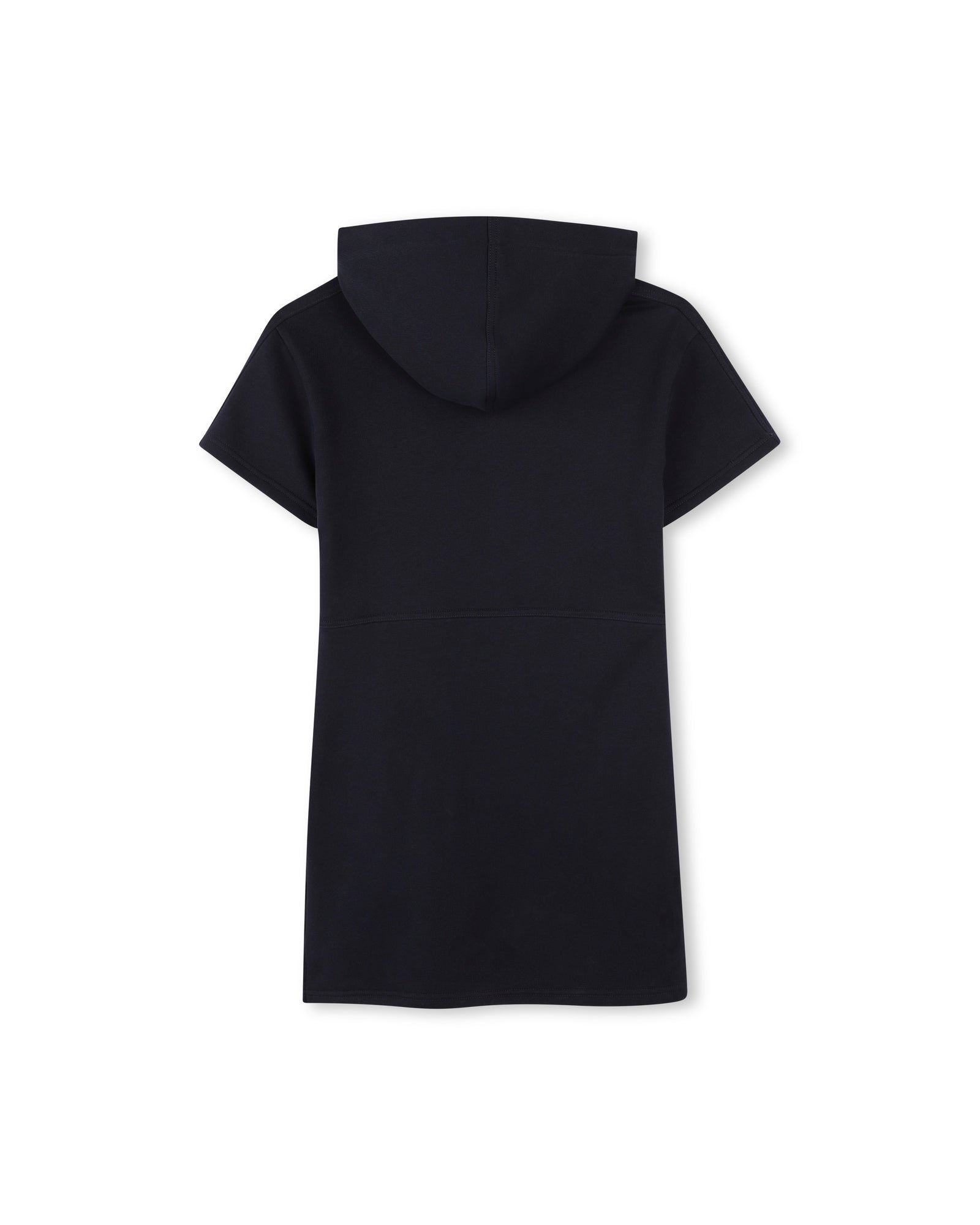 Robe à manches courtes en coton - Bleu Amiral