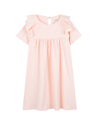 Robe manches courtes en coton - Petal Pink