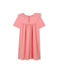 Robe à manches courtes - Corail