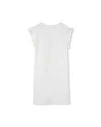 Robe à manches courtes - Offwhite