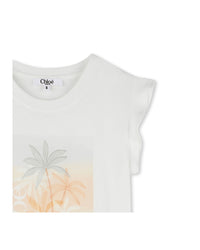 Robe à manches courtes - Offwhite