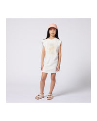 Robe à manches courtes - Offwhite