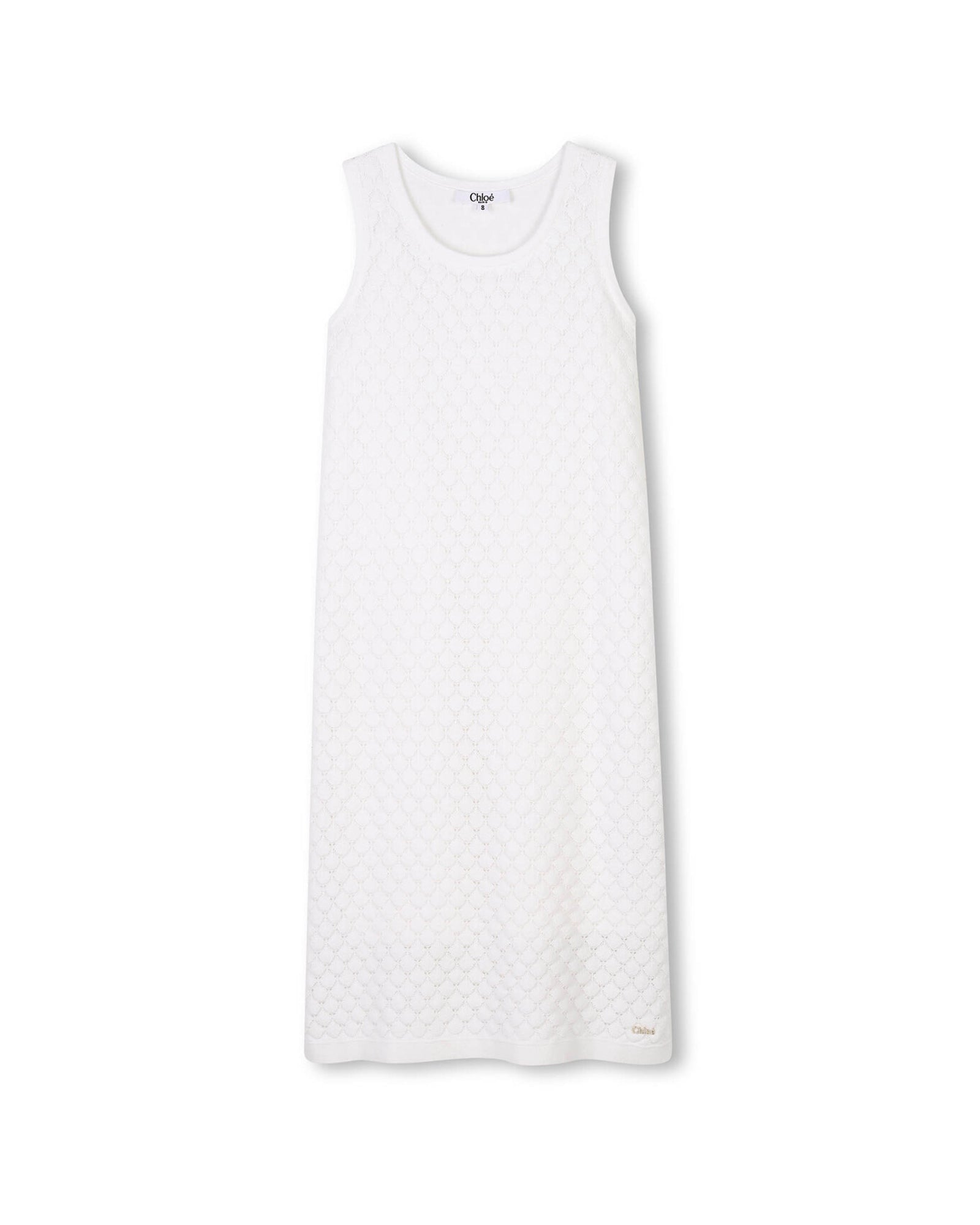 Robe longue sans manches - Offwhite